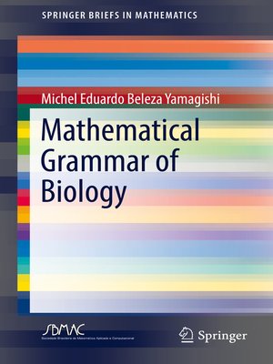 cover image of Mathematical Grammar of Biology